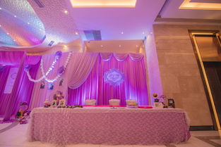 雅媛婚礼策划 复古婚礼的淡紫色与粉紫色浪漫演绎